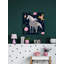 Absher «Flower Garden Unicorn», reproduction sur toile tendue-200056882