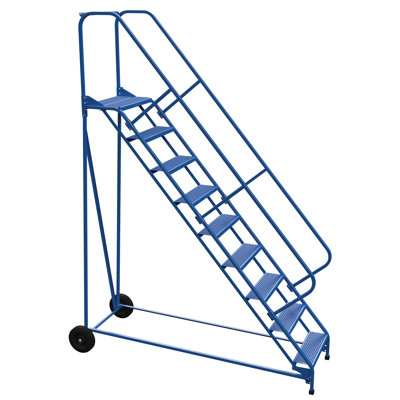 Échelle de roulement pliable en acier 10 pi Burnley