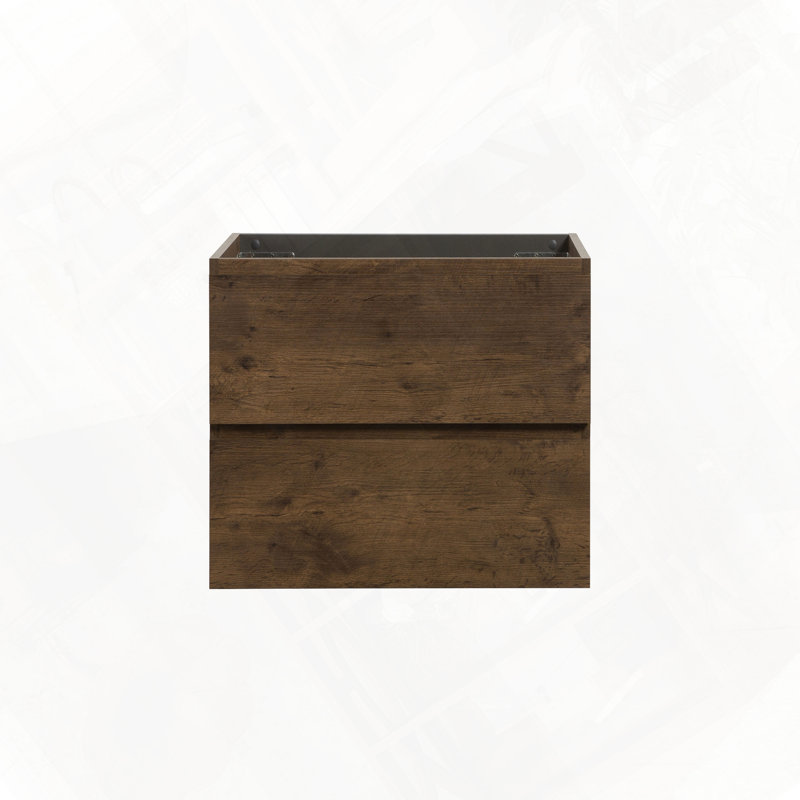 Armoire murale avec deux tiroirs préassemblés