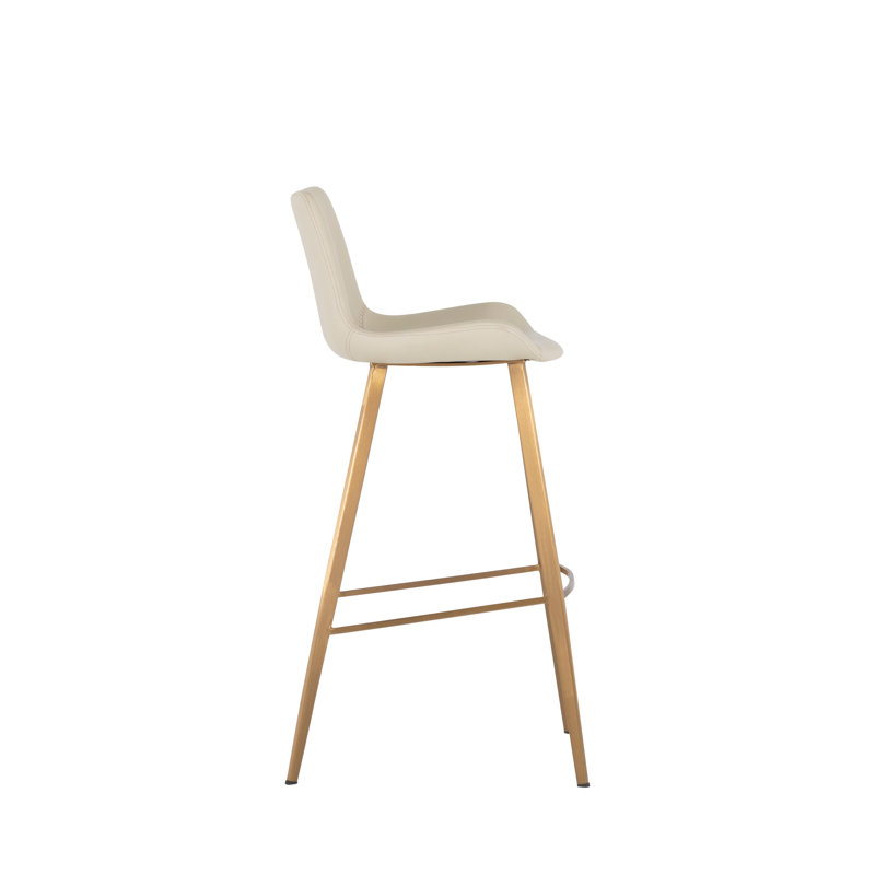 Hines Bar Stool - White