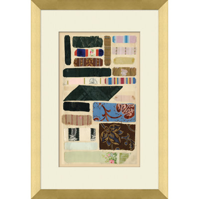 «Fabric Swatches», reproduction d'impression encadrée