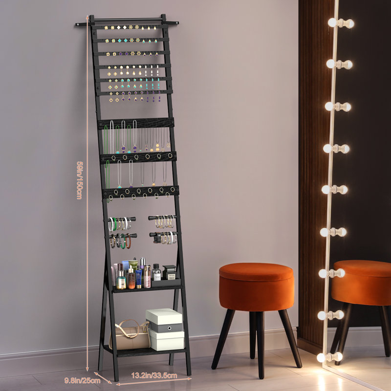 Rangement à bijoux noir
