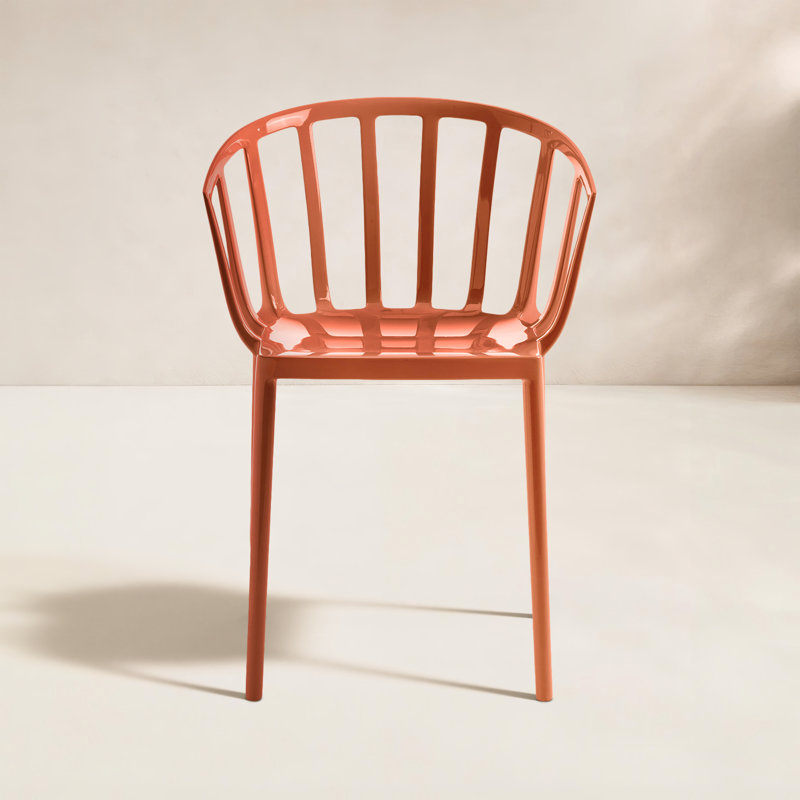 Fauteuil de salle à manger Venice, Brun roux