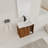24'' Single Bathroom Vanity with Ceramic Top