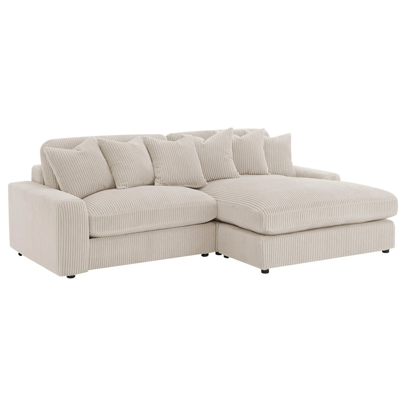 Upton Sand Reversible Sectional Sofa