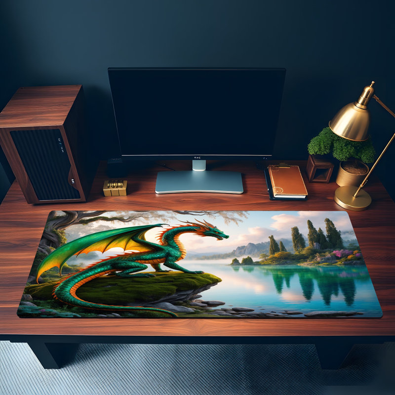 Polyester Desk Pad, 23.6x13.8