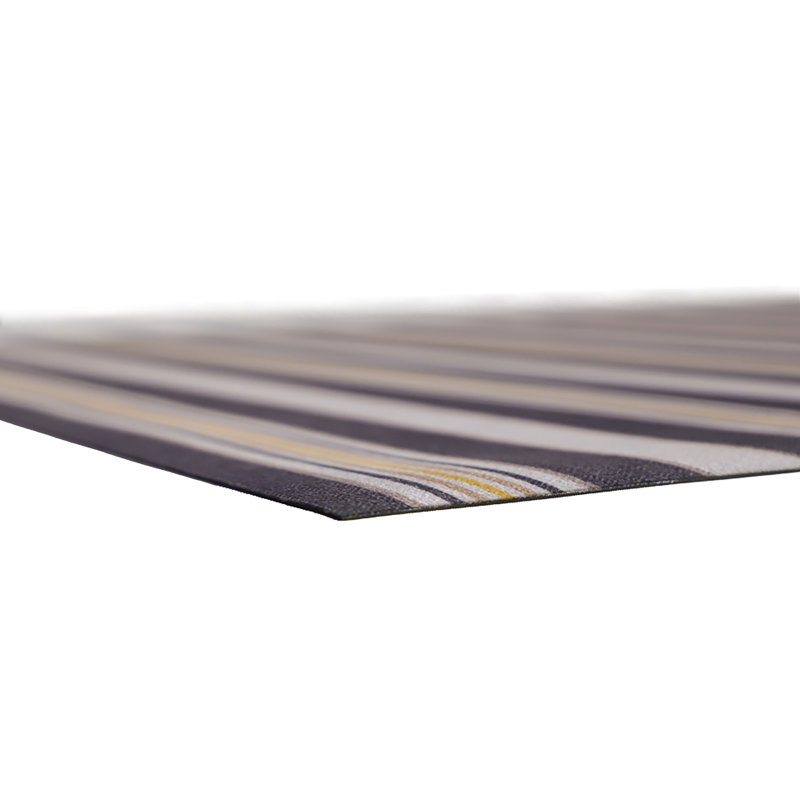 Tapis de cuisine antidérapant Un-Rug, Rectangle 2 pi 10 po x 4 pi 10 po, Jaune, or