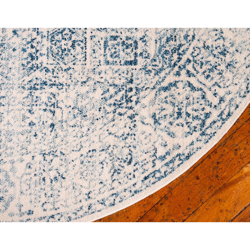 Kingston Oriental Indoor Rug, Round 6'