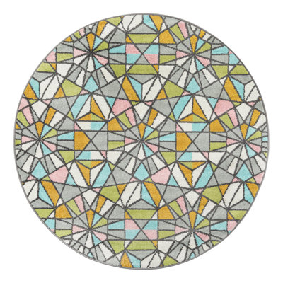 Unique Loom Vivid Whimsy Kids Rug