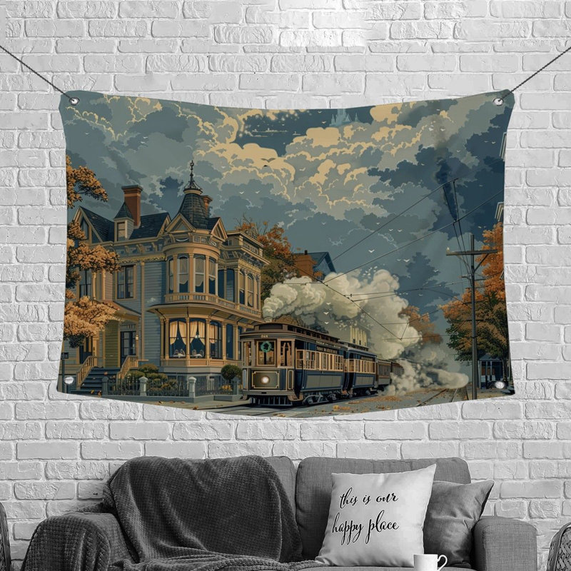 Machine Tapestry, 88" H x 104" W