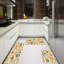 Tapis de cuisine abstrait Mid-Century Sage