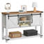 Console de style campagne avec portes de grange coulissantes H 31,9 po Ordonez-57683793-57064034