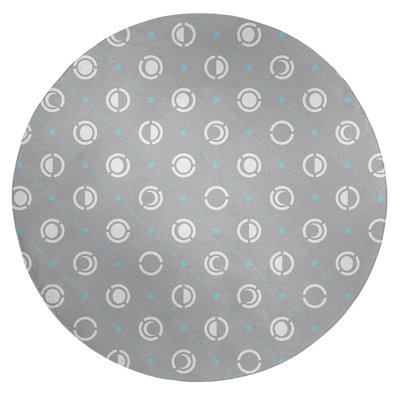 Chenille Geometric Indoor Rug