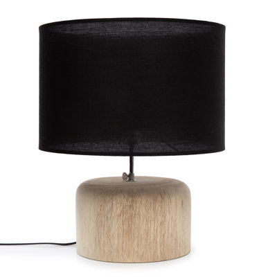Nerely Teak Wood Novelty Lamp