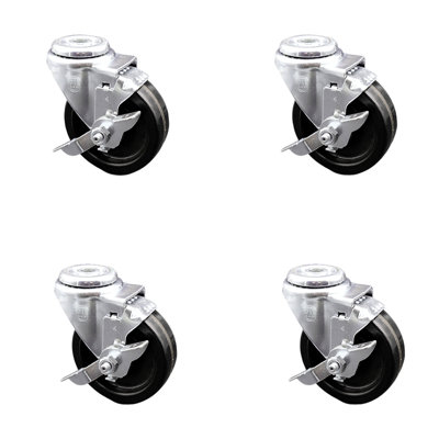 Phenolic Swivel Bolt Hole Caster