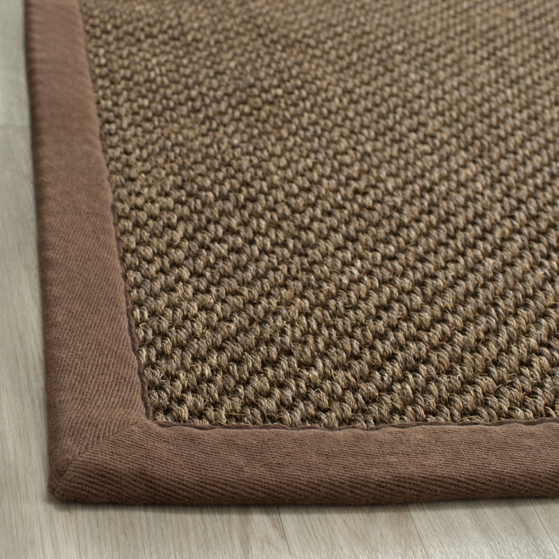 Tapis brun en jute / sisal, Tapis de couloir 2 pi x 6 pi
