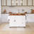 54.5" Drop-Leaf Countertop Kitchen Cart With Power Outlet And Spice Rack & Towel Rack-308556919