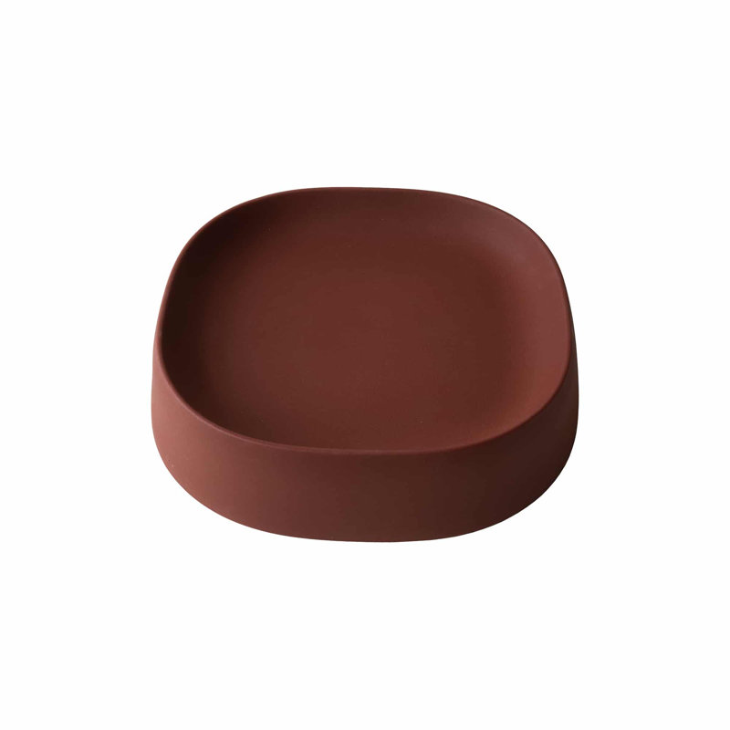Bac à plantes Pebble, H 4 po x l 15 po x P 16 po, Vert olive