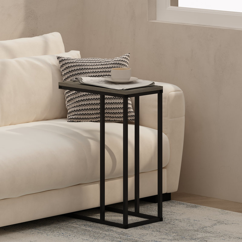 Table de bout Ysela, Gris chêne français
