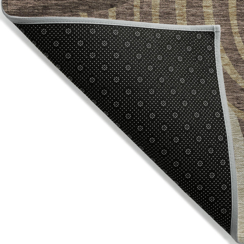 Tapis intérieur lavable abstrait 9 pi x 12 pi