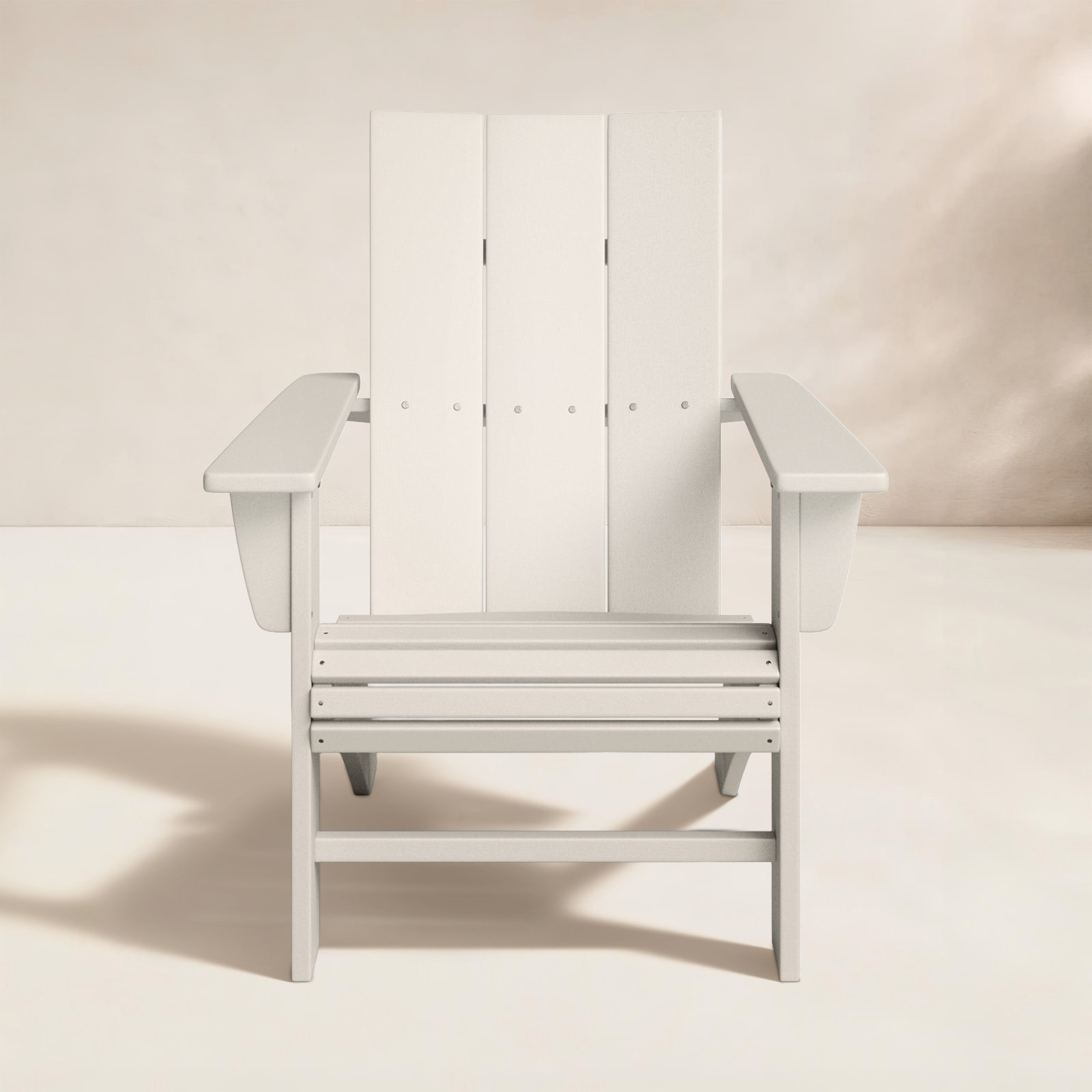 POLYWOOD® Modern Adirondack Chair, Sand