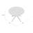 Barclee Round Glass Top Solid Wood Base Dining Table-585284033