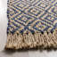 Tapis en jute tissé à la main Derr-30053539