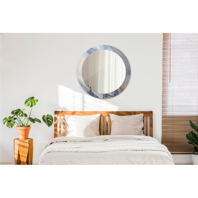 Huldar Glass Flat Wall Mirror