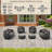 Martje Fully Assembled Altuminum Frame 6 - Person Polyester Rope Outdoor Seating Group with Cushions-429878140