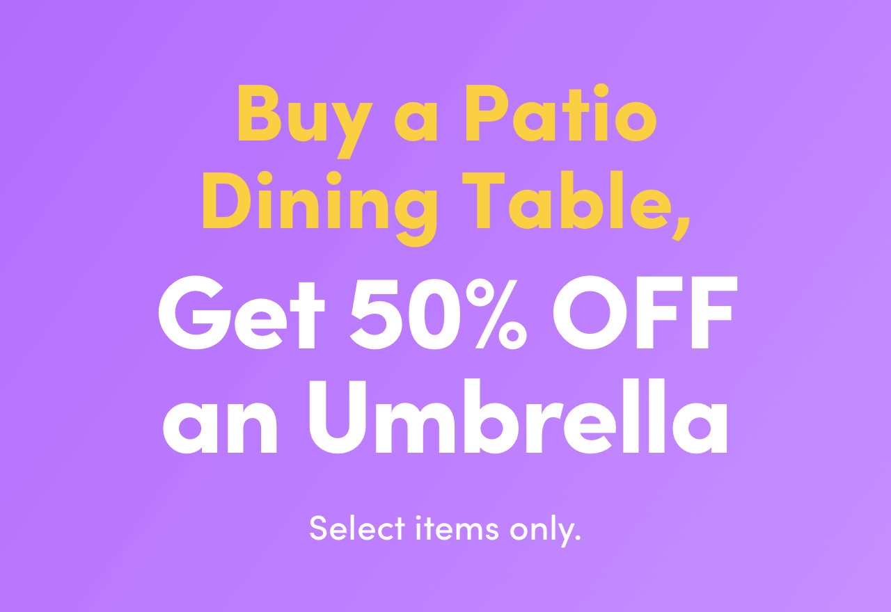 [BIG SALE] Buy Patio Table, 50 OFF Umbrella You’ll Love In 2024 Wayfair