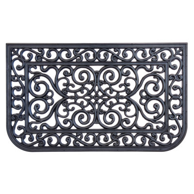 Tuscany Non-Slip Trellis Outdoor Doormat