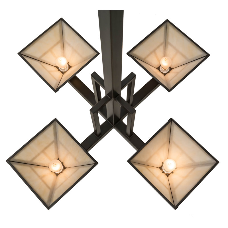 Kidsgrove 4 - Light Chandelier, 84" H x 12" W x 12" D