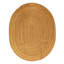 Hand Knotted Wool Area Rug in Straw