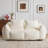 Giant Bean Bag Couch for Adults, Ultra Soft Fluffy Loveseat Bean Bag Sofa, Boneless Oversized Chase Lounge Chair Indoor for Living Room Bedroom, No Assembly Required Cozy Reading Chair with Pillows-1084743923