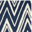 Saxmundham Chevron Wool Hand Woven Area Rug-20765047