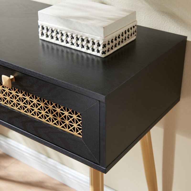41.9'' Console Table, Black