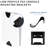 2-in-1 (Wall & Desk) Mount Designed for PS5 + 2 Controller Mounts