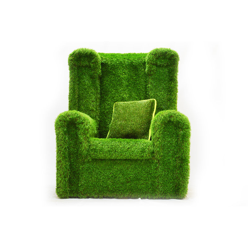 Nalah Oak Outdoor Lounge Chair