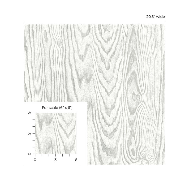 Rouleau de papier peint L 33 pi x l 20,5 po Libbna, Brouillard