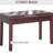 Piano Bench In Brown, Faux Leather Padded And Built On Wooden Frame For 2 Brown Duet Seat With Padding Dependable Base