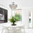 Mraz Glass Semi Flush Mount-20769513