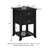 Manhattan 2 Drawer End Table with Shelf-1745899639
