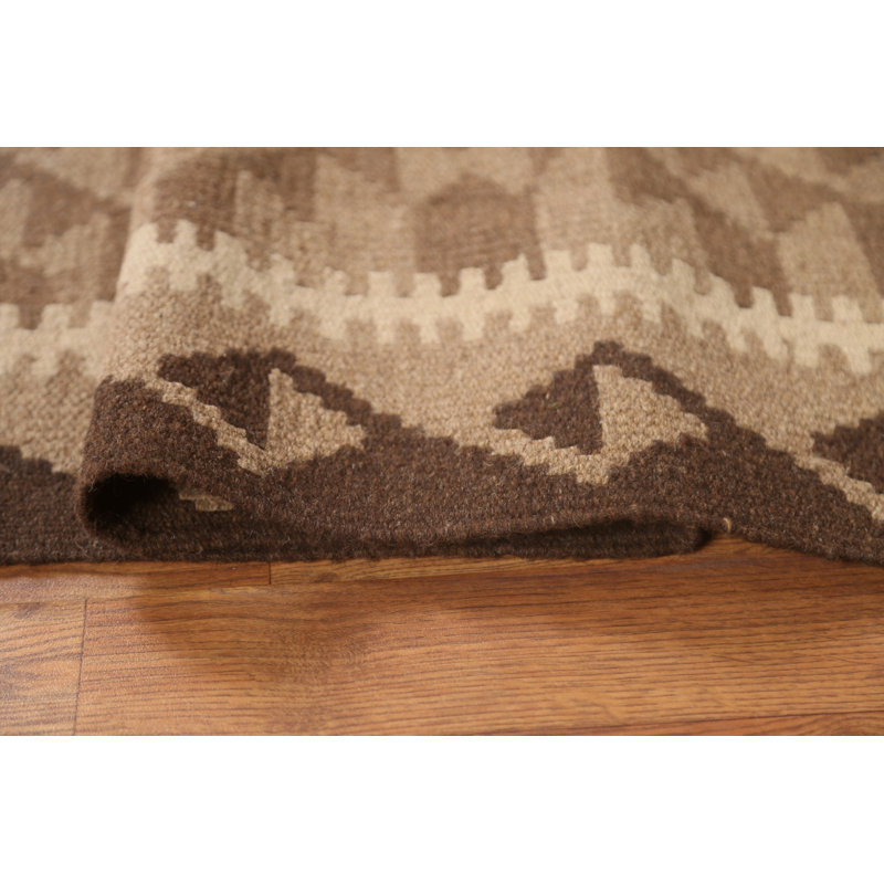 Tapis oriental géométrique Kilim 5 x 7