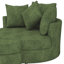 Fauteuil demi-tonneau pivotant à 360 ° avec repose-pieds de rangement et 4 coussins, fauteuil de loisirs pivotant rond surdimensionné moderne-1774497096