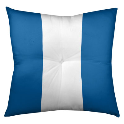 Striped Reversible Throw Pillow