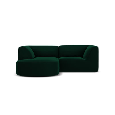 Adoraim 3 Seater Velvet Corner Sofa 