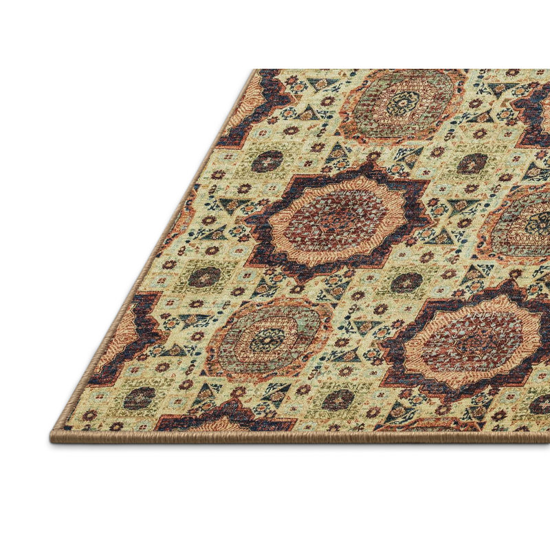 Abstract Indoor Rug, Rectangle 2' x 3'