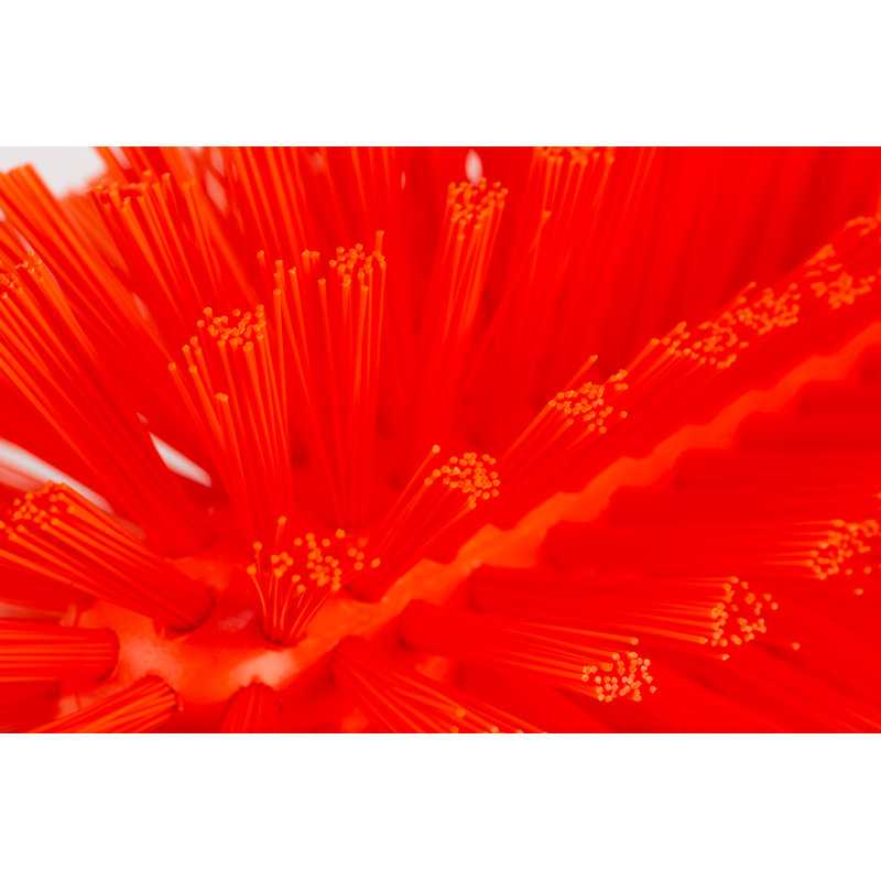 Cleaning Brushes, Orange, 7.10" H x 7.10" L x 4" W