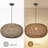 Globe Rattan Pendant Lighting for Dining Room Hallway Living Room-1833963965