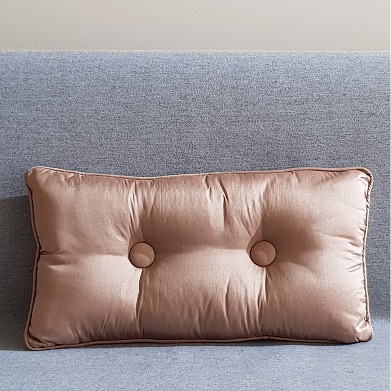Sammy Rectangular Cushion, Coffee